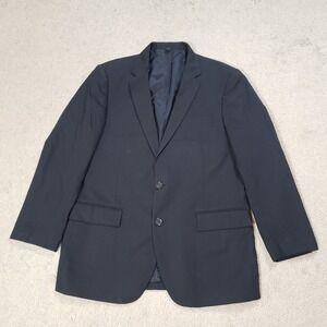 J. Crew Mens Thompson Blazer Black 42R Wool Stretch Jacket Sport Coat Preppy